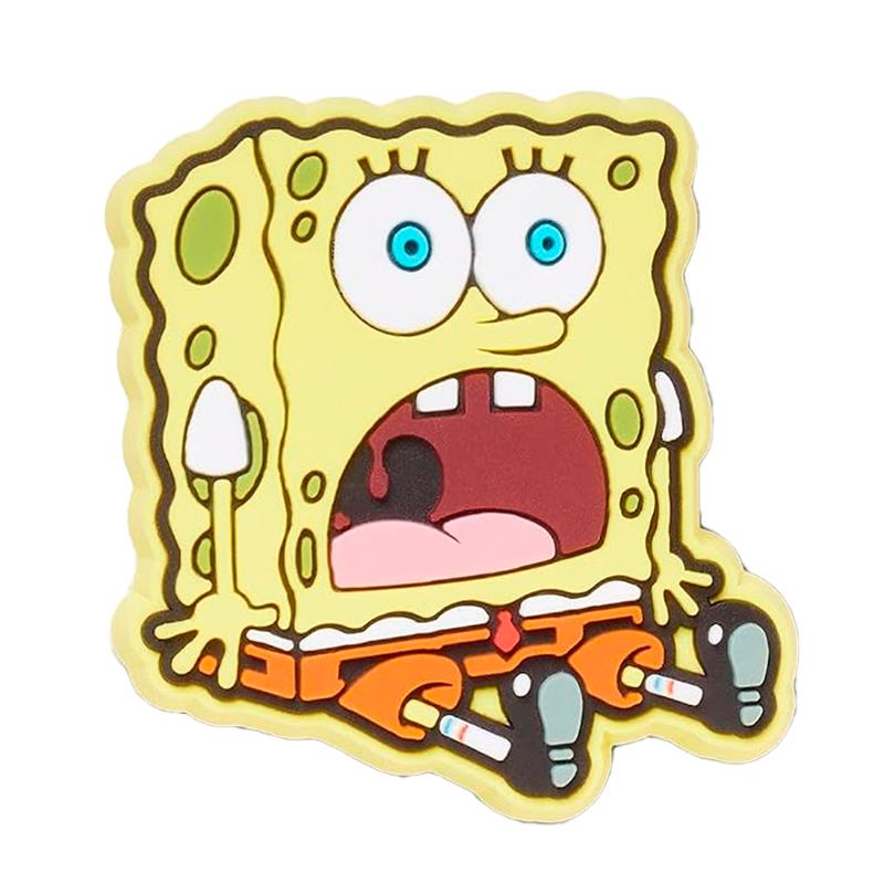 BROCHE P/CROCS JIBBITZ SPONGEBOB SHOCK