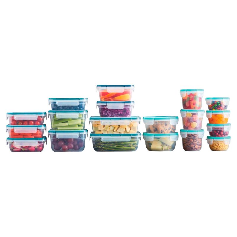 JOGO DE POTES PLASTICOS SNAPWARE P/ARMAZENAMENTO DE ALIMENTOS 38PCS