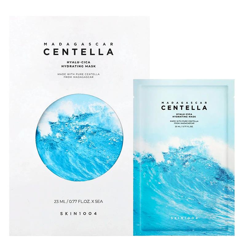 MASCARA FACIAL SKIN1004 MADAGASCAR CENTELLA HYALU-CICA HYDRATING MASK 23ML 5UN