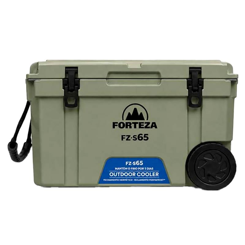 COOLER DE PLASTICO ISOTERMICO FORTEZA 65L FZ-S65VE VERDE