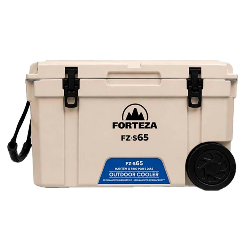 COOLER DE PLASTICO ISOTERMICO FORTEZA 65L FZ-S65AR AREIA