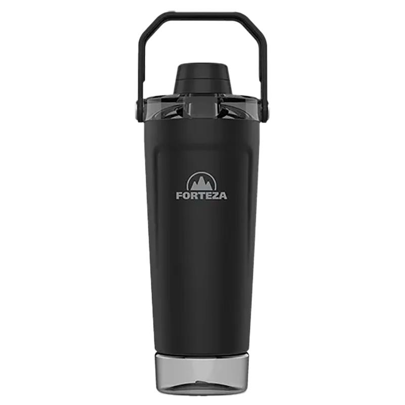 JARRA TERMICA DE ACO INOXIDAVEL FORTEZA 600ML FZ-BH060K BLACK