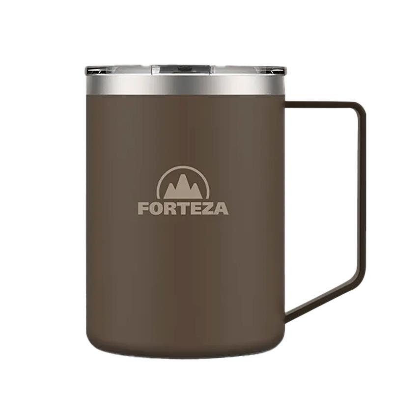 JARRA TERMICA DE ACO INOXIDAVEL FORTEZA 480ML FZ-CU048DB DARK BROWN