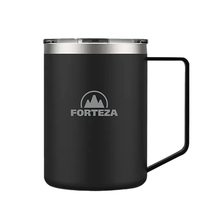JARRA TERMICA DE ACO INOXIDAVEL FORTEZA 480ML FZ-CU048K BLACK