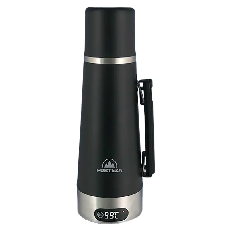 GARRAFA TERMICA DE ACO INOXIDAVEL FORTEZA TERMO FZ-TC10K BLACK