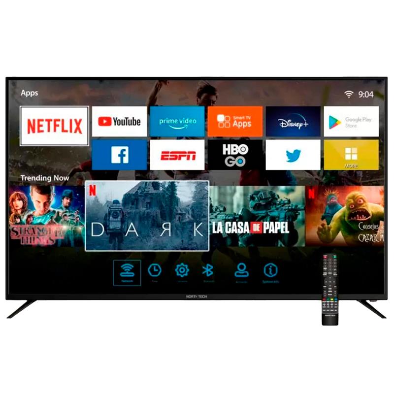 TV SMART NORTH TECH 75" 4K LED NT-75WE4K