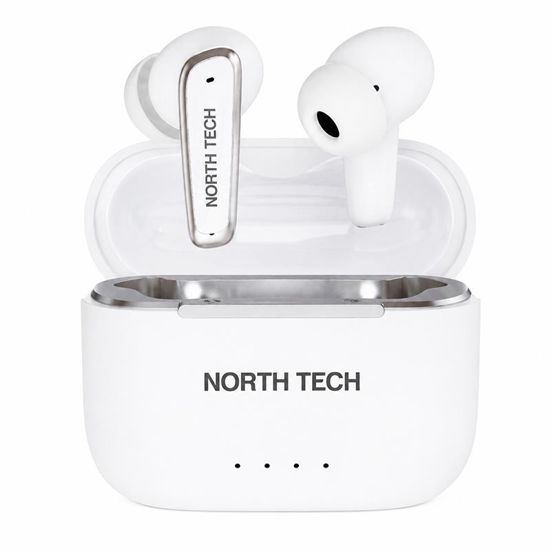 FONE DE OUVIDO S/FIO NORTH TECH NTE31W BT TWS 400MAH WHITE