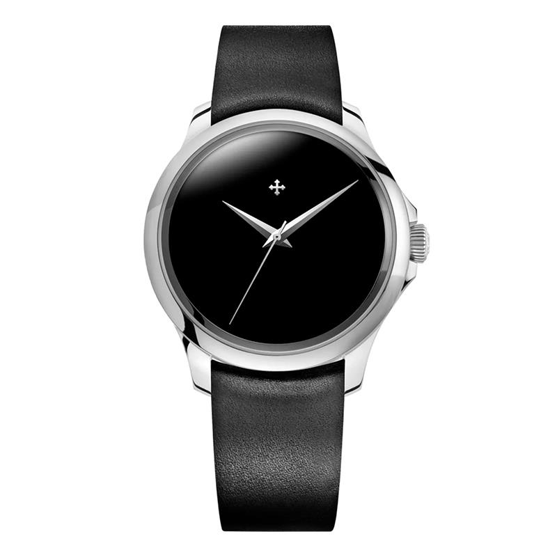 RELOGIO UNISSEX VENEZIANICO REDENTORE ULTRABLACK PULSEIRA DE COURO 36MM 1121510 PRETO