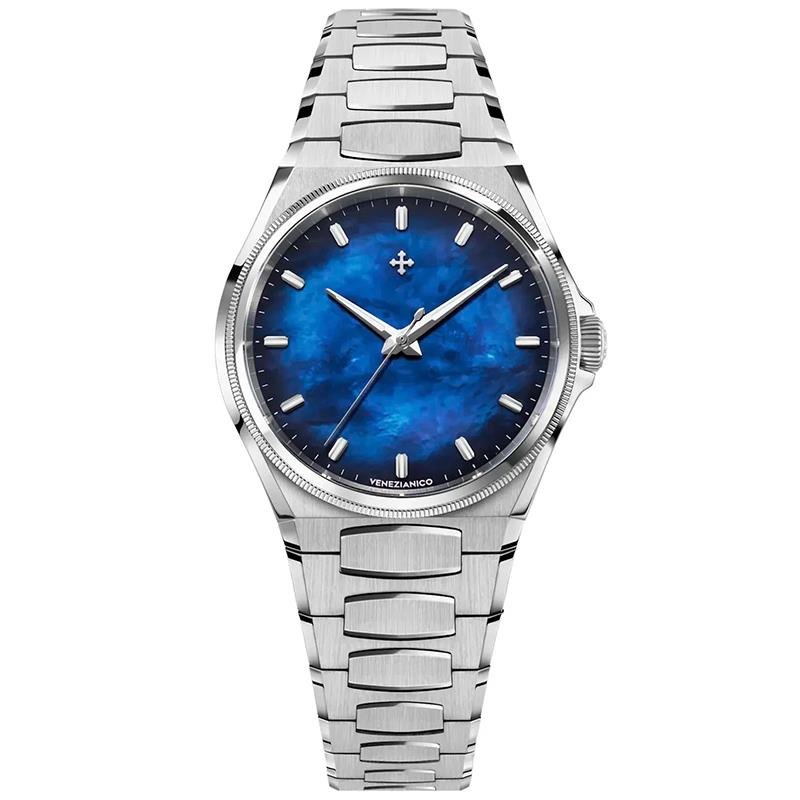 RELOGIO FEMININO VENEZIANICO ARSENALE 37MM 6121502C AZUL
