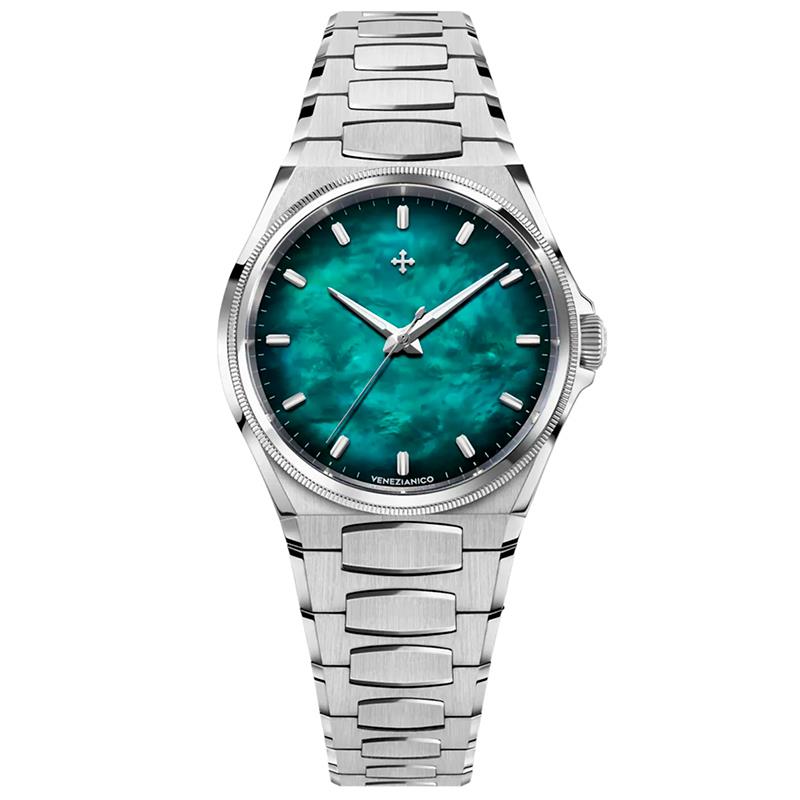 RELOGIO FEMININO VENEZIANICO ARSENALE 37MM 6121501C TURQUESA