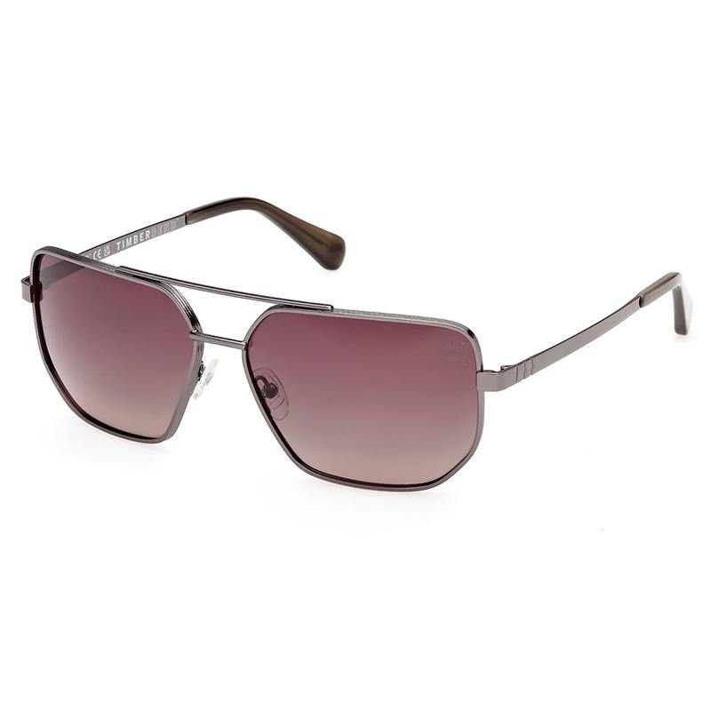 OCULOS DE SOL MASCULINO TIMBERLANDTB00076 06H TAM 62 15 150MM CINZA