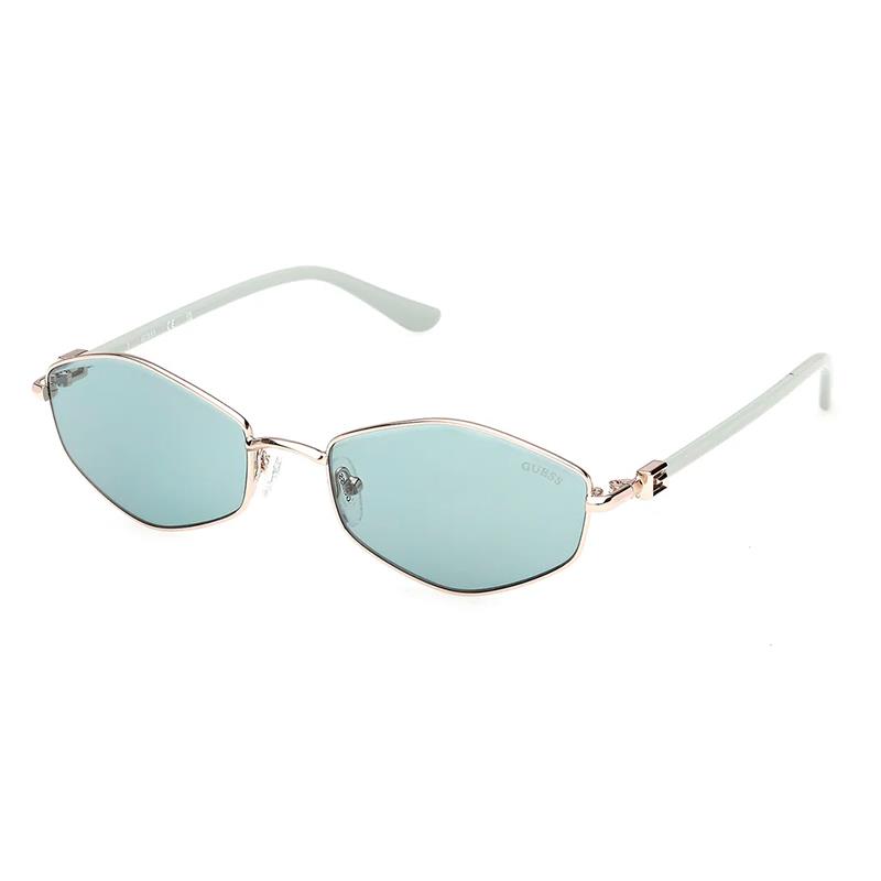 OCULOS DE SOL FEMININO GUESS GU00289 32N TAM 56 19 140MM AZUL/PRATA/DOURADO