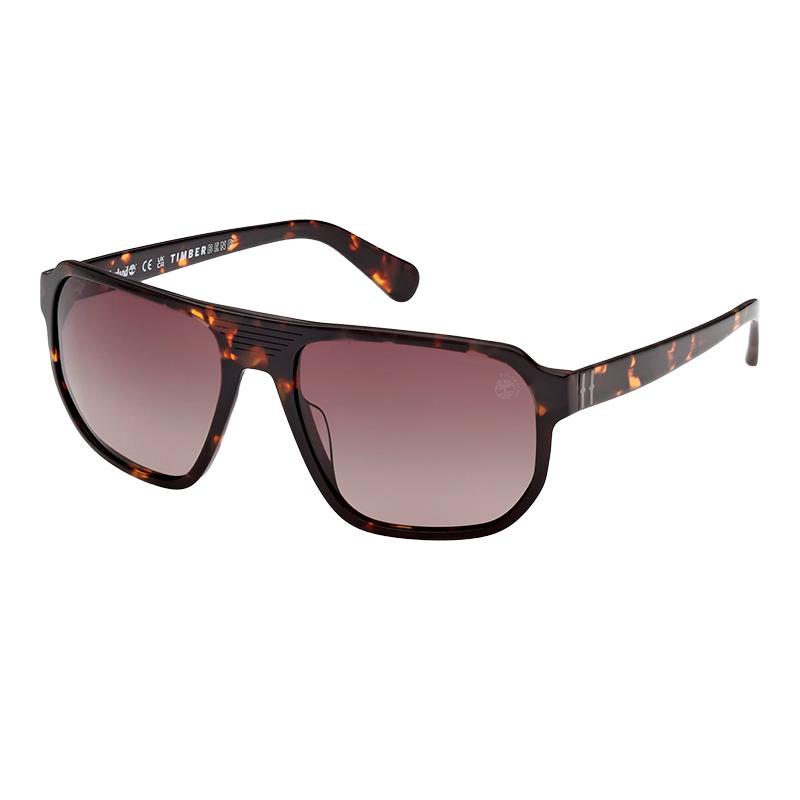 OCULOS DE SOL MASCULINO TIMBERLAND TB00075 52H TAM 61 19 155MM DARK HAVANA
