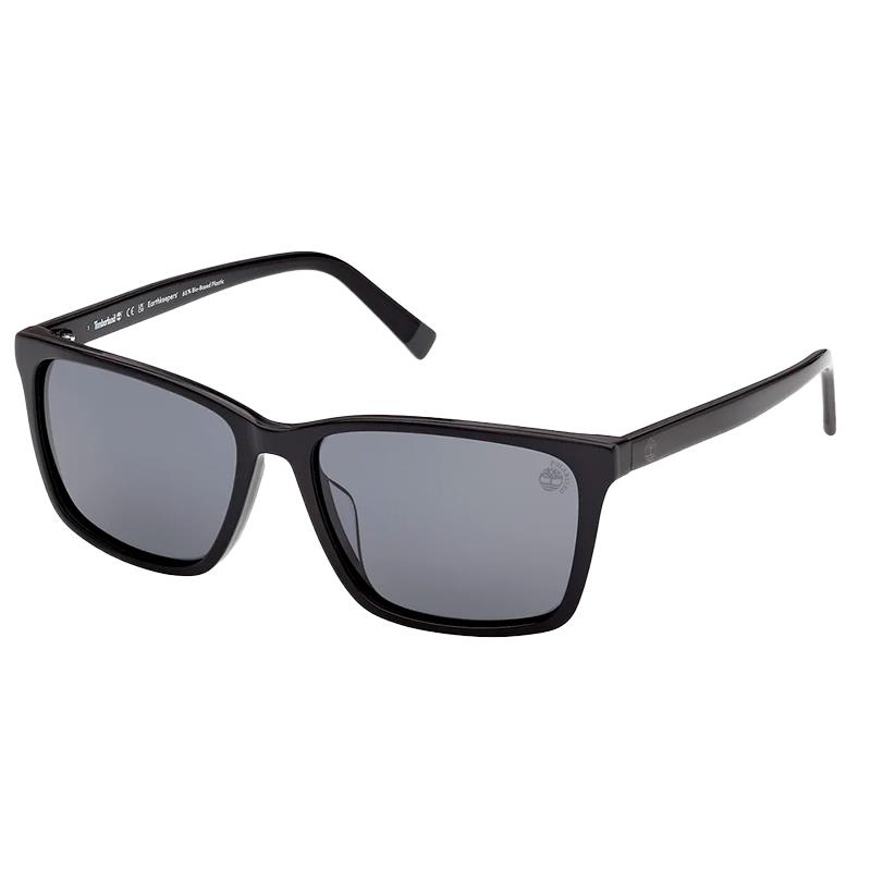OCULOS DE SOL MASCULINO TIMBERLAND TB00073 01D TAM 57 16 145MM PRETO