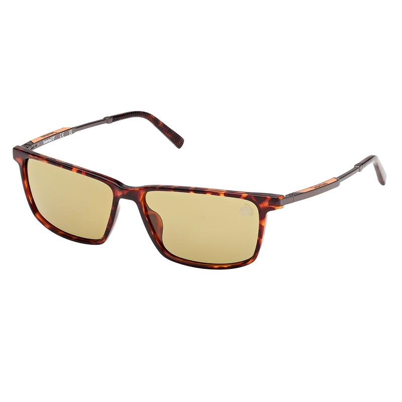 OCULOS DE SOL MASCULINO TIMBERLAND TB00071 52H TAM 57 14 140MM DARK HAVANA