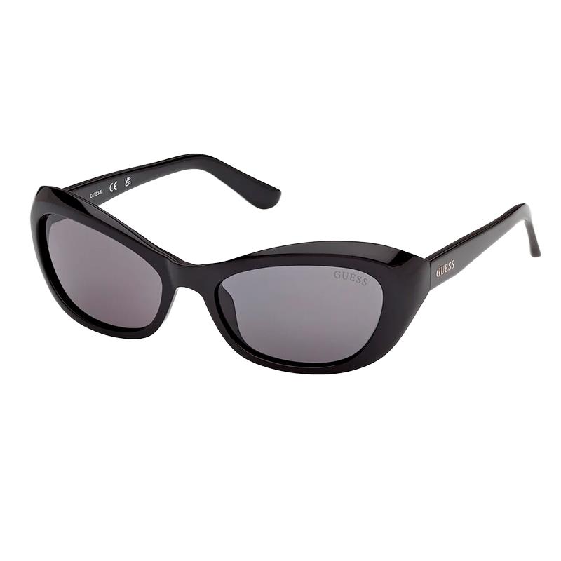 OCULOS DE SOL FEMININO GUESS GU00286 01A TAM 55 18 130 PRETO