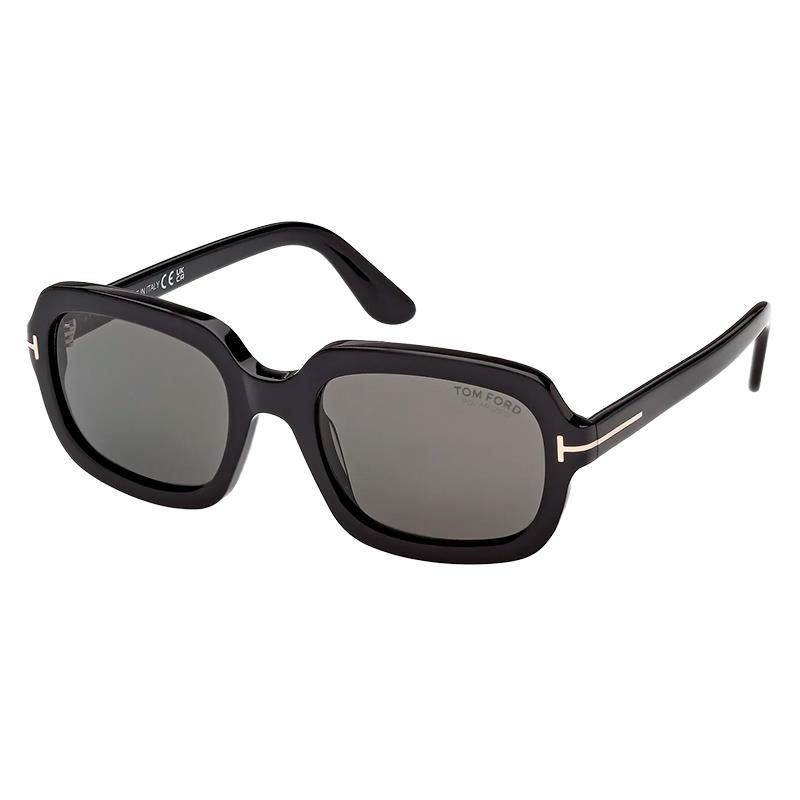 OCULOS DE SOL FEMININO TOM FORD LANA02 FT1342 01D TAM 53 20 140MM PRETO