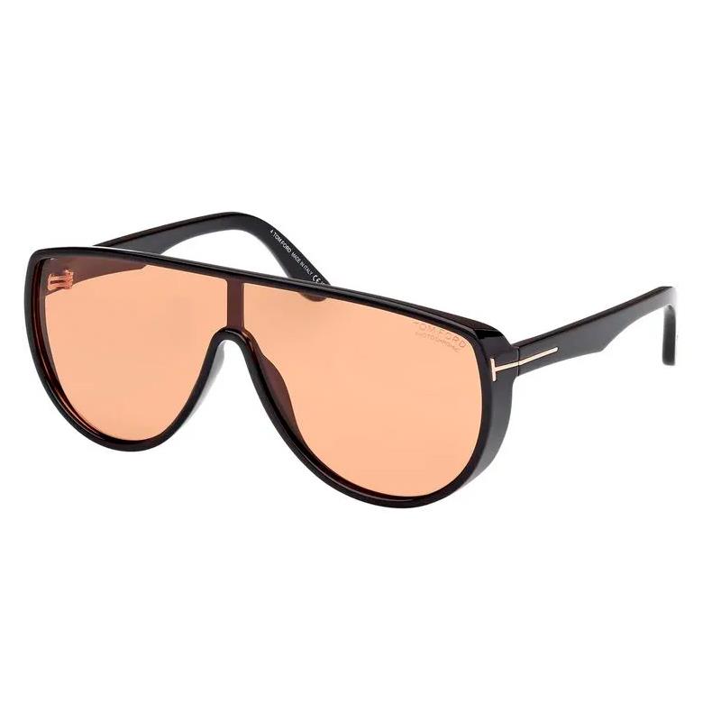 OCULOS DE SOL UNISSEX TOM FORD ACHILLES FT1182 01E TAM 138 18 145MM PRETO
