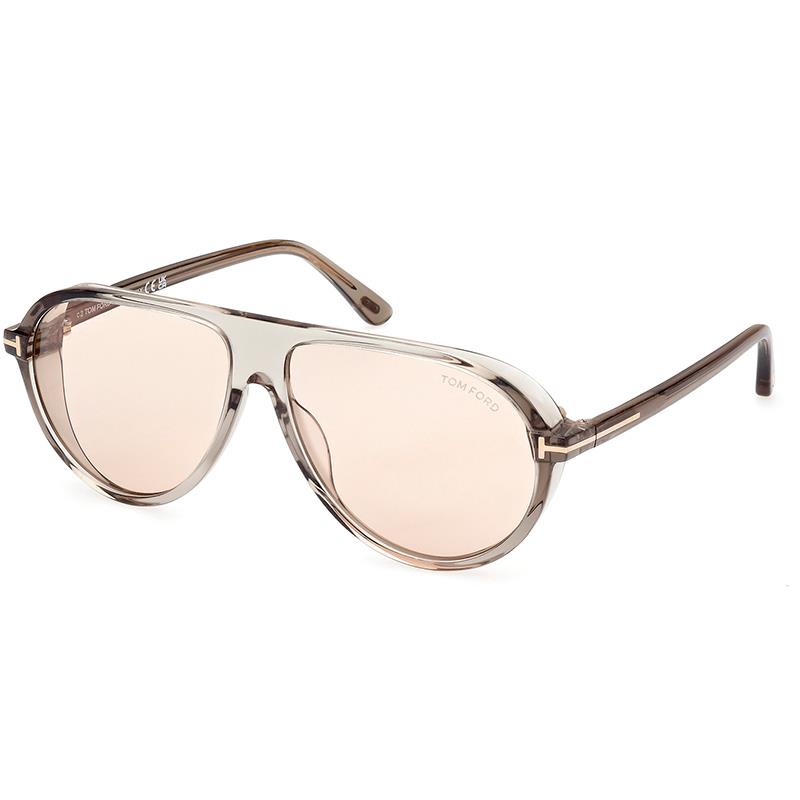 OCULOS DE SOL MASCULINO TOM FORD MARCUS FT1023 93E TAM 60 13 140MM DOURADO