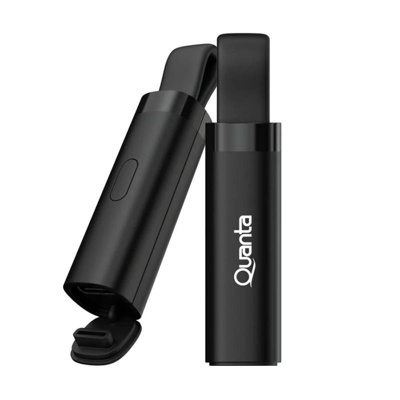LOCALIZADOR INTELIGENTE QUANTA BT 5.2 C/APPLE FIND MY APP QTSLA25 PRETO