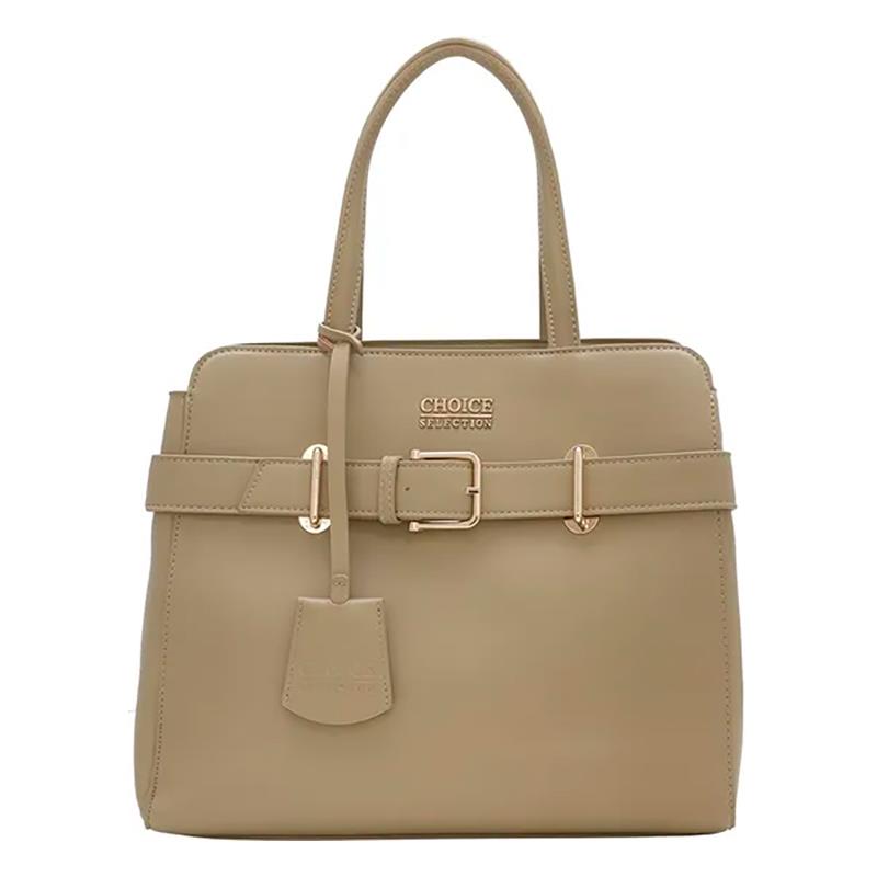 BOLSA FEMININA CHOICE F253765B BEGE/GOLD