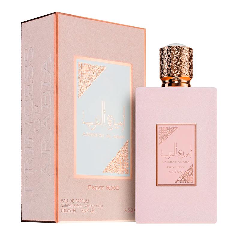 PERFUME FEMININO LATTAFA ASDAAF AMEERAT AL ARAB PRIVE ROSE EDP 100ML