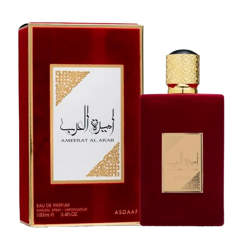 PERFUME FEMININO LATTAFA ASDAAF AMEERAT AL ARAB RED EDP 100ML