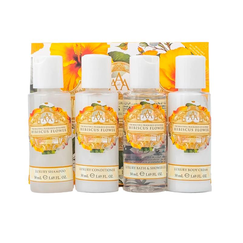 KIT VIAGEM SOMERSET BODY LOTION AAA HIBISCUS 4UN X 50ML