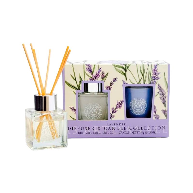 KIT SOMERSET DIFUSOR DE AROMA 45ML + VELA AROMATICA 55G LAVENDER