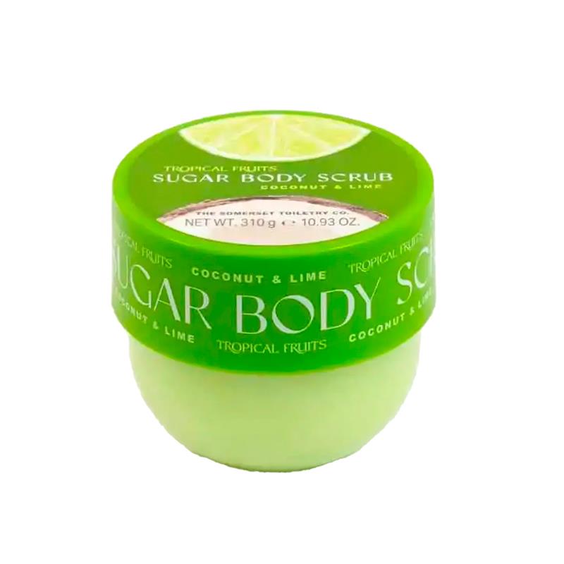 ESFOLIANTE CORPORAL SOMERSET TROPICAL FRUIT COCONUT & LIME 310G