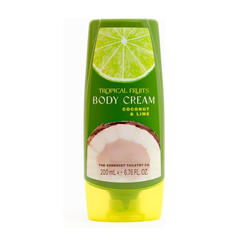 CREME CORPORAL SOMERSET TROPICAL FRUIT COCONUT & LIME 200ML