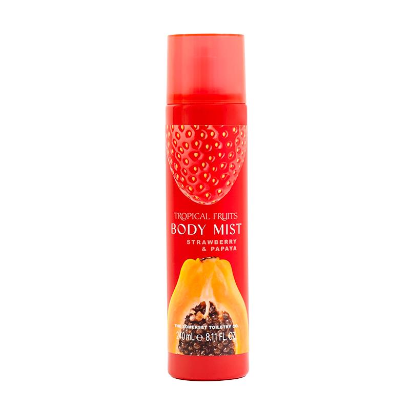 BODY SPLASH SOMERSET TROPICAL FRUIT STRAWBERRY & PAPAYA REFRESHING 240ML