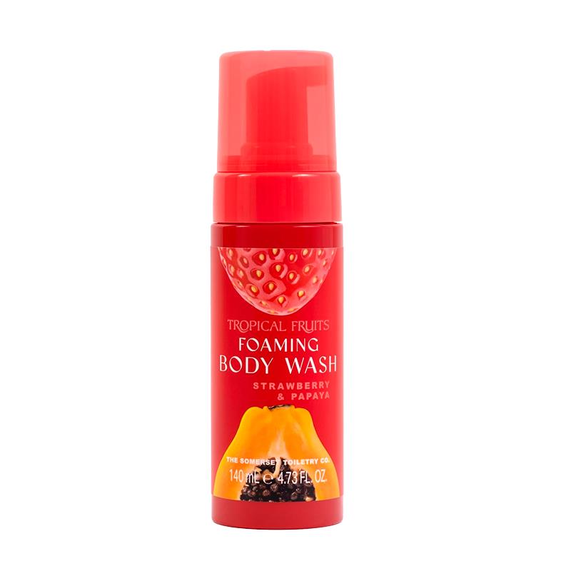 SABONETE LIQUIDO CORPORAL SOMERSET TROPICAL FRUIT STRAWBERRY & PAPAYA 140ML