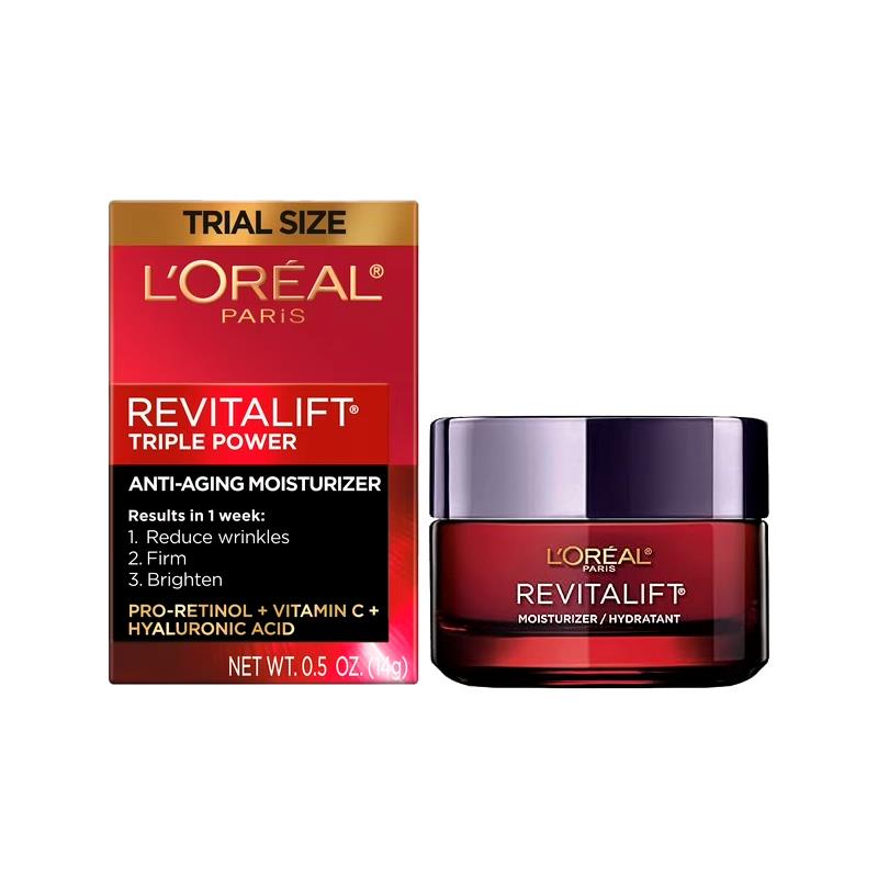 CREME HIDRATANTE ANTIENVELHECIMENTO LOREAL PARIS REVITALIFT TRIPLE POWER 14ML