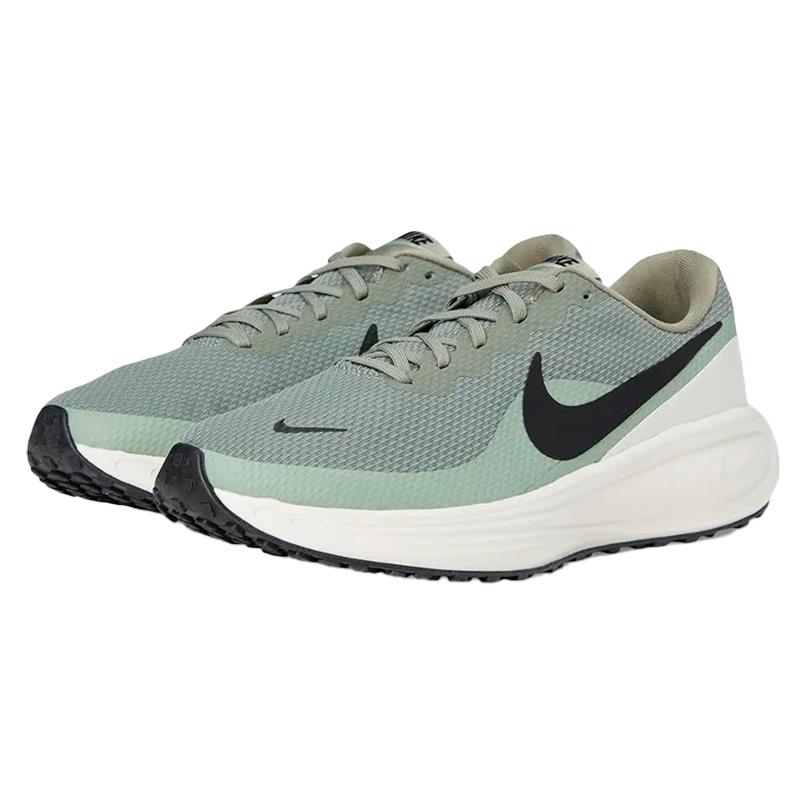 TENIS NIKE REVOLUTION 8 WIDE LIGHT ARMY/ BLACK JADE TAM 8.5US