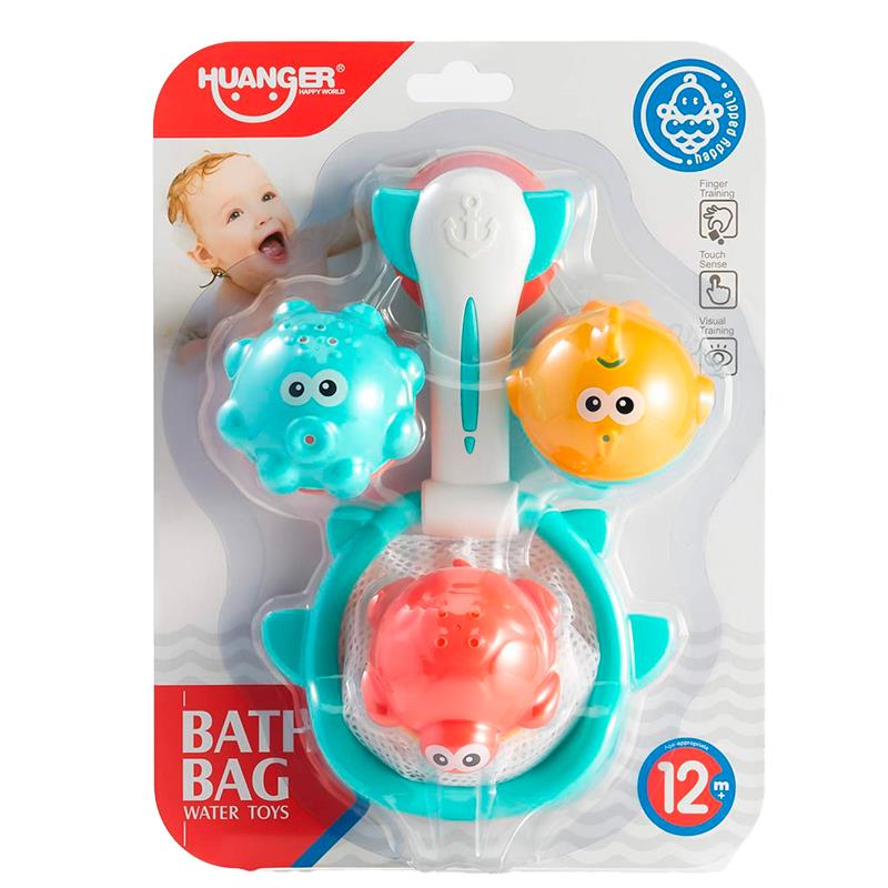 BRINQUEDO HUANGER JOGO DE PESCA PARA BANHO DO BEBE HE0227