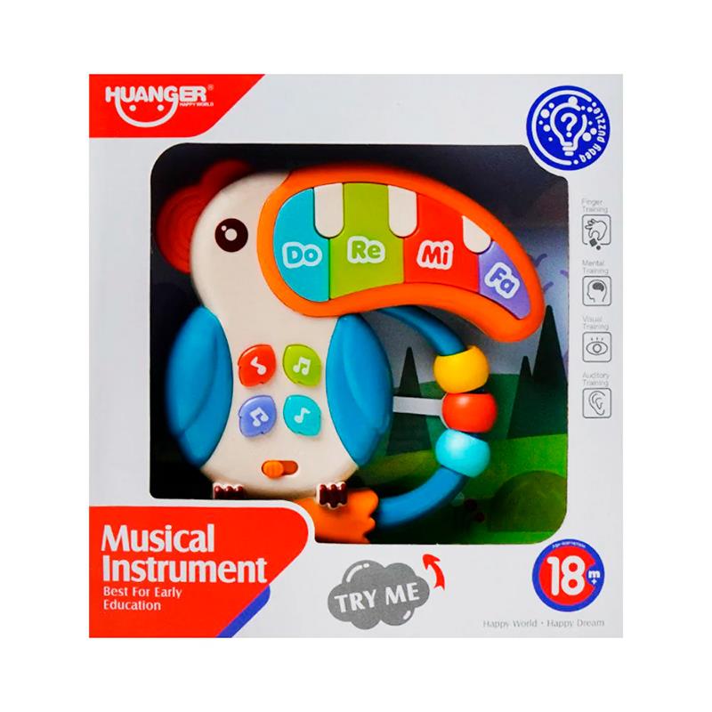BRINQUEDO HUANGER PIANO TUCANO HE0532