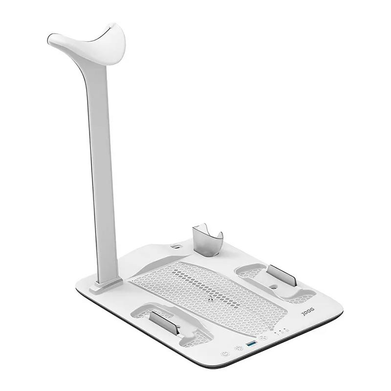 SUPORTE JOOG MULTIFUNCIONAL PARA PS5 ACS CHARGING STAND JGAM-ACS13 BRANCO