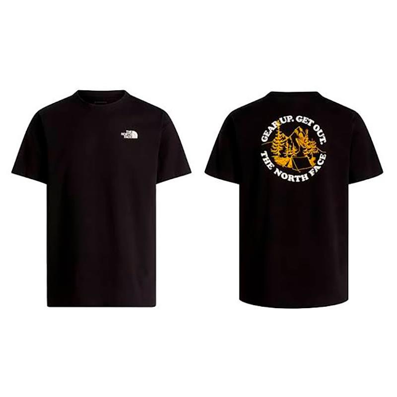 CAMISETA MASCULINA THE NORTH FACE MANGA CURTA TAM L NF0A8HJ4JK3 BLACK