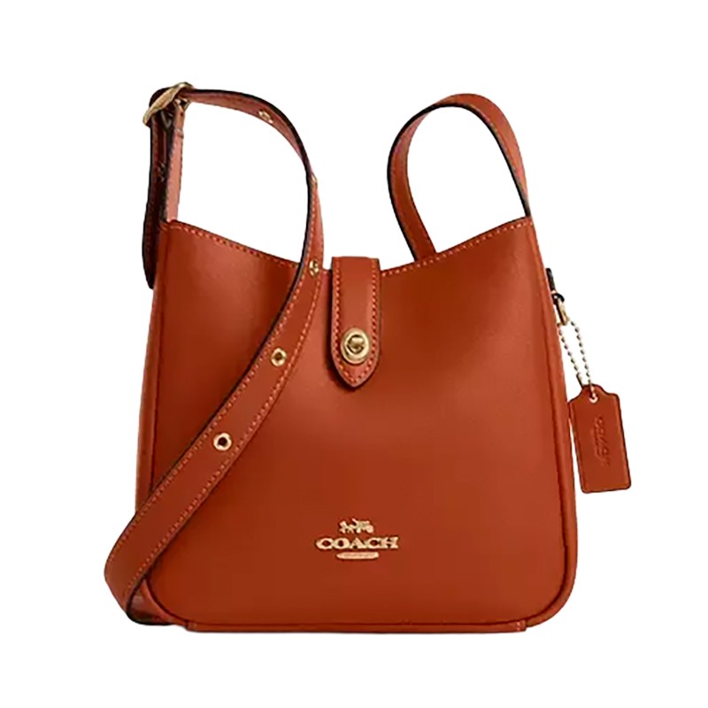 BOLSA FEMININA COACH DE MAO HADLEY CBM63 SMOOTH TAN