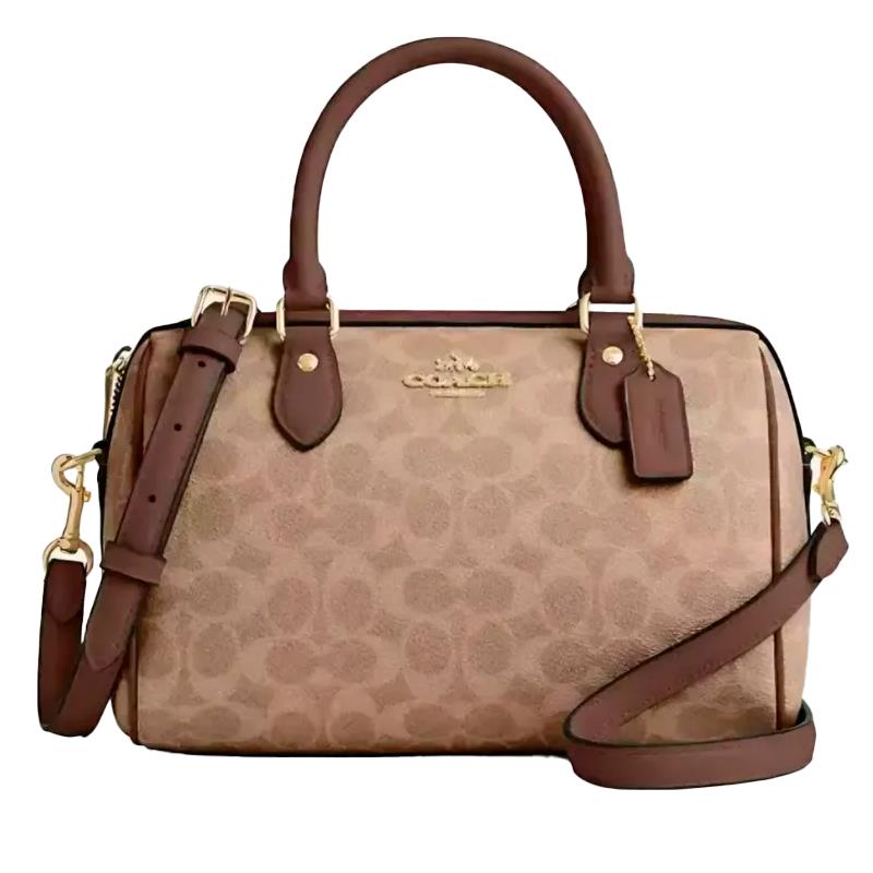 BOLSA FEMININA COACH DE MAO ROWAN SAND/TAN