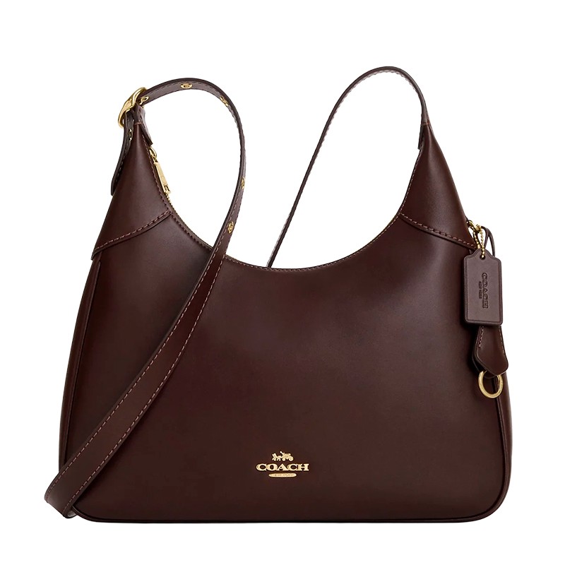 BOLSA FEMININA COACH DE MAO ELLA SHOULDER ESPRESSO