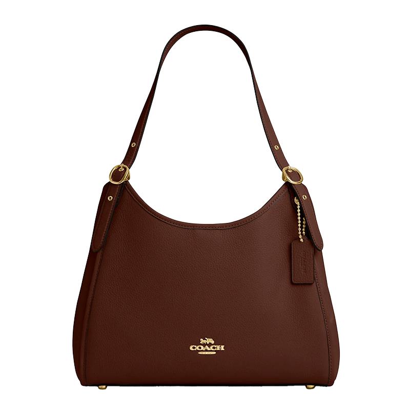 BOLSA FEMININA COACH DE MAO ERIN SHOULDER MAPLE