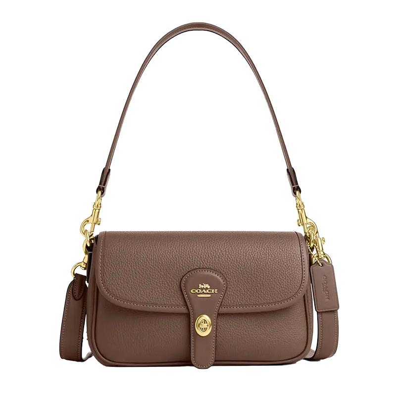 BOLSA FEMININA COACH DE OMBRO CROSSBODY DARK STONE