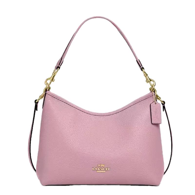 BOLSA FEMININA COACH DE OMBRO ELOD SHOULDER CARNATION