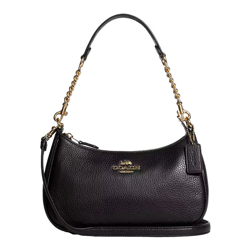 BOLSA FEMININA COACH DE MAO TERI SHOULDER BLACK