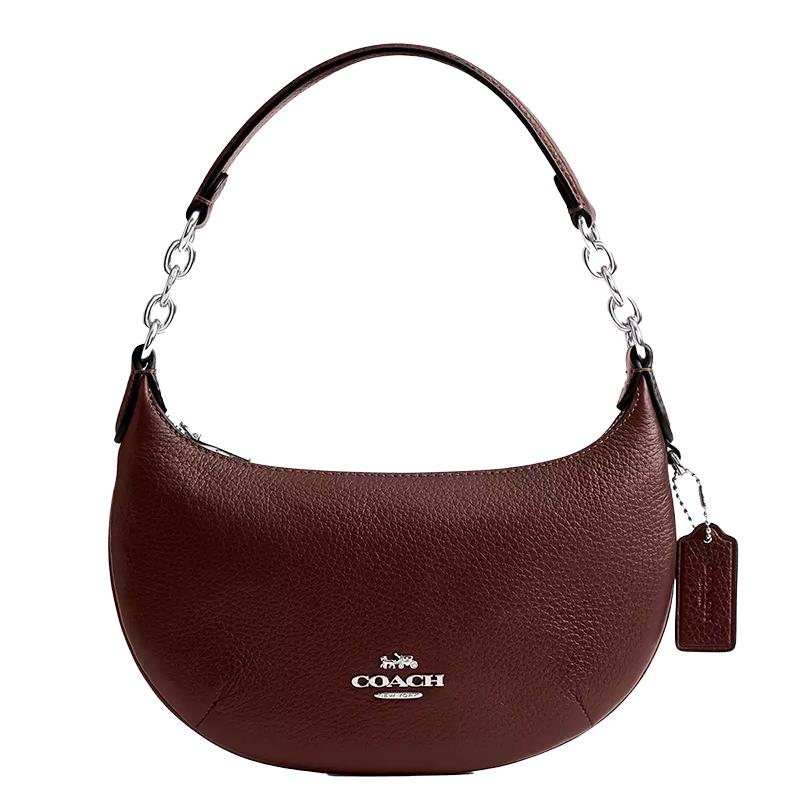 BOLSA FEMININA COACH DE MAO PAYTON CEL08 MAPLE