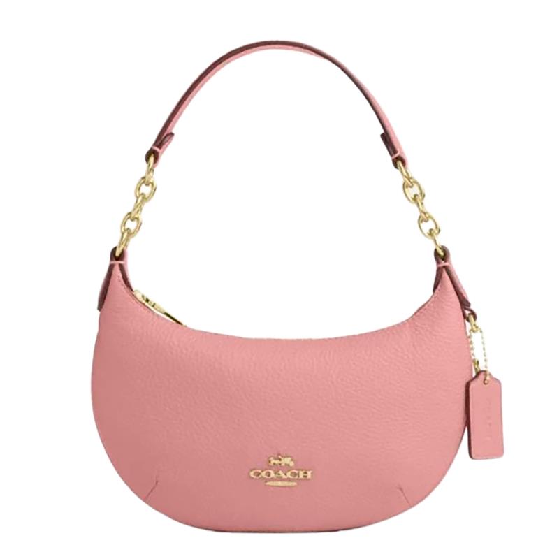 BOLSA FEMININA COACH DE MAO PAYTON CEL08 PINK PETAL