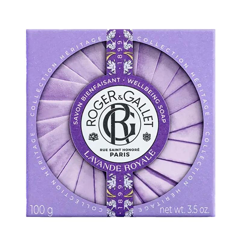 SABONETE EM BARRA ROGER E GALLET LAVANDE ROYALE 100G