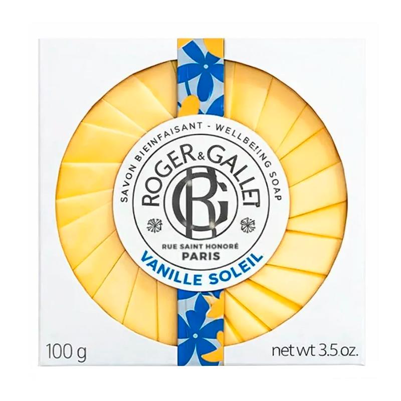 SABONETE EM BARRA ROGER E GALLET VANILLE SOLEIL 100G